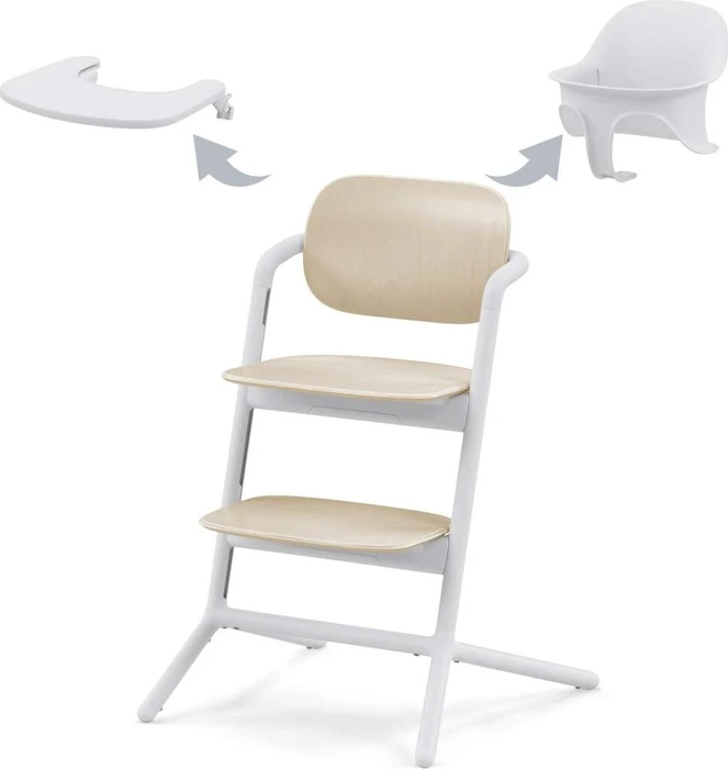 Cybex Lemo 3in1 Hochstuhl sand white