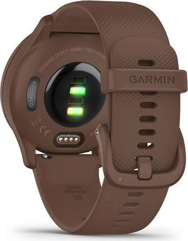 Garmin vivomove Sport Aktivitäts-Tracker cocoa/peach gold