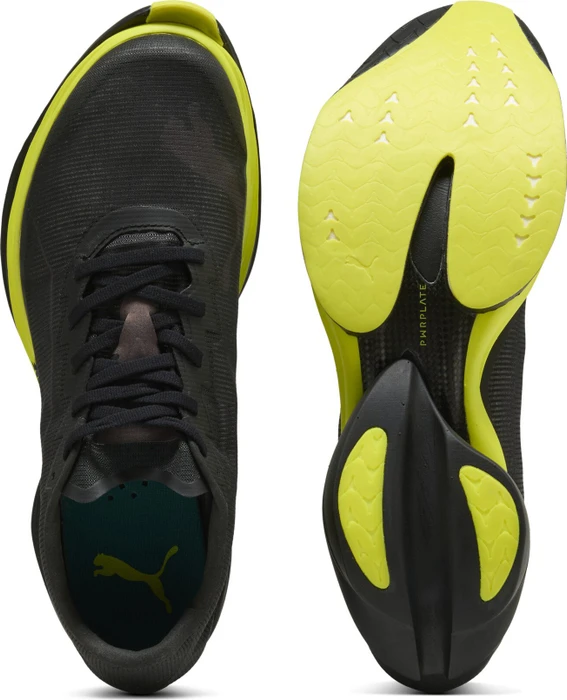 Puma x Aston Martin Aramco F1 Team Fast-R Nitro Elite 3 Showtime puma black/lime shimmer/green lux (Herren)