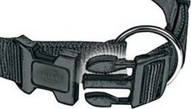 Trixie Silver Reflect Halsband, S-M, Silbergrau
