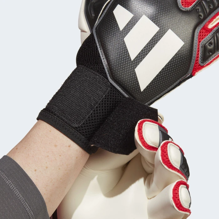 adidas Tiro Pro Torwarthandschuhe black/white/iron metallic