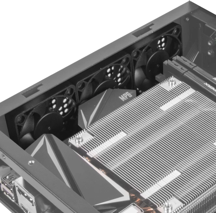 SilverStone Milo ML10, schwarz, Mini-ITX