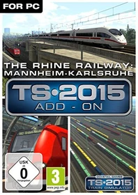 Train Simulator 2015 - The Rhine Railway: Mannheim - Karlsruhe Route (Download) (Add-on) (PC)