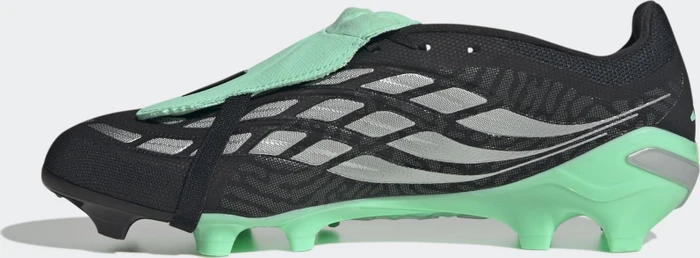 adidas Predator League Fold-Over Tongue FG core black/silver metallic/pulse mint
