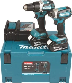 Makita DLX2289TJ Combo Kit Akku-Maschinenset inkl. MAKPAC + 2 Akkus 5.0Ah