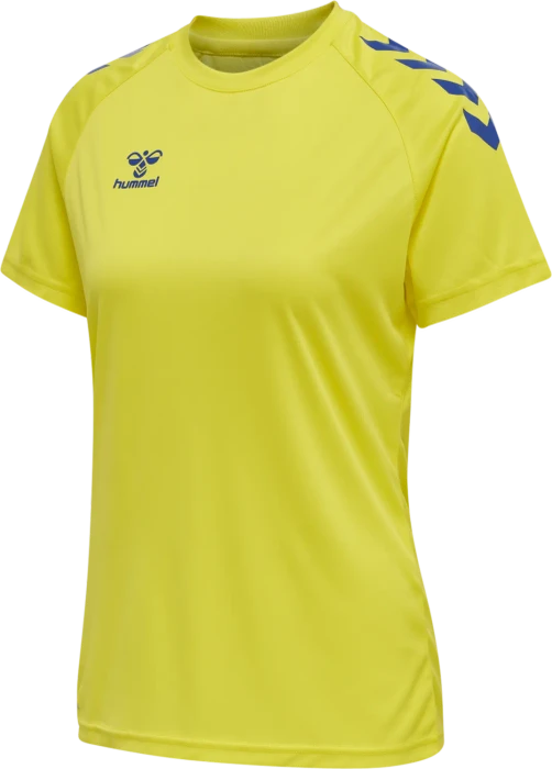 hummel Core XK Funktionsshirt kurzarm blazing yellow (Damen)