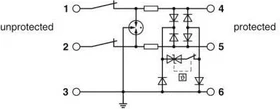 Phoenix Contact TTC-6-3-HF-M-12DC-PT-I - Überspannungsschutzgerät