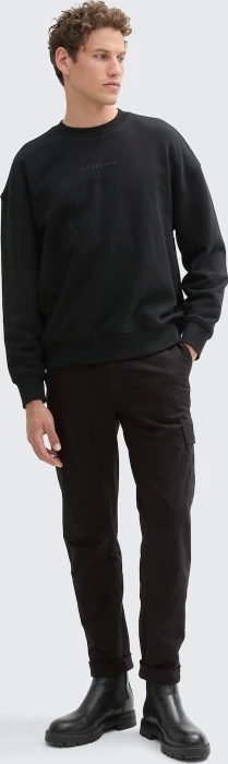 Tom Tailor Regular Tapered Cargo Hose schwarz (Herren)
