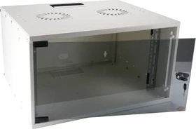 EFB Elektronik Basic Wandgehäuse 15HE, Sicherheitsglastür, IP2X, weiß, 450mm tief