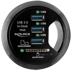 DeLOCK Dual-Slot-Cardreader, USB-A 3.0 [Stecker]