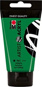 Marabu Artist Acryl Acrylfarbe, laubgrün, 75ml