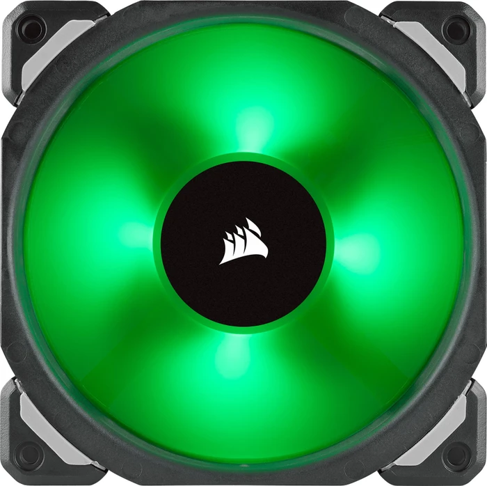 Corsair ML Series ML120 PRO RGB LED Premium Magnetic Levitation Fan, 120mm