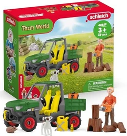 Schleich Farm World - Waldbauer mit Fahrzeug
