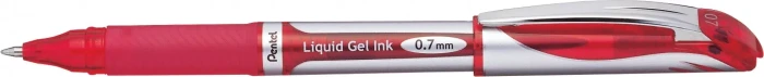 Pentel EnerGel BL57 Gelroller rot/silber