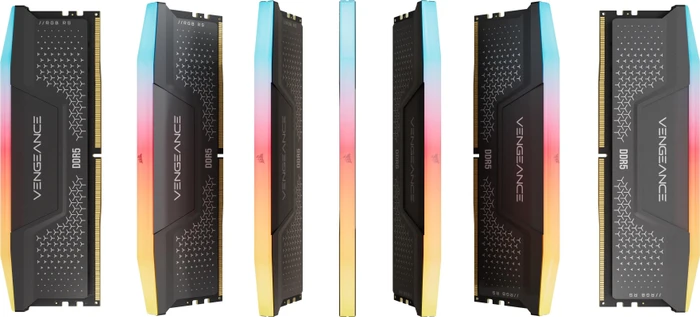 Corsair Vengeance RGB RS grau UDIMM 32GB Kit, DDR5-6000, CL36-44-44-96