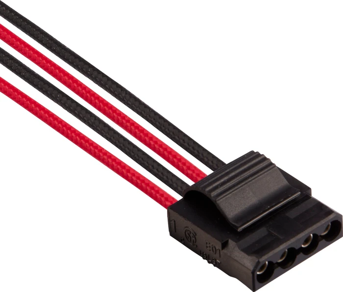 Corsair PSU Cable Kit Type 4 - Pro Kit - Gen4, schwarz/rot