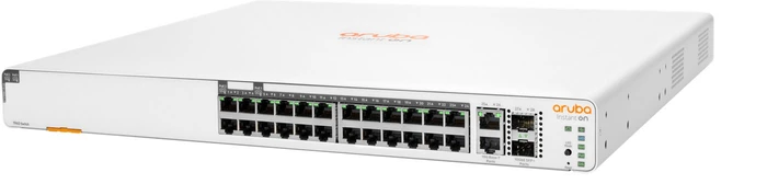 HPE Aruba Instant On 1960 Rackmount Gigabit Smart Switch, 26x RJ-45, 2x SFP+, 370W PoE++
