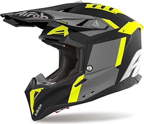 Airoh Aviator 3 Glory matt gelb/grau/schwarz