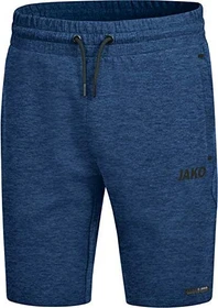 Jako Premium Basics Trainingshose kurz marine meliert