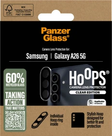 PanzerGlass Hoops Camera Lens Protector für Samsung Galaxy A26 5G transparent
