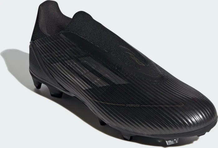 adidas F50 League Laceless FG/MG core black/iron metallic/gold metallic