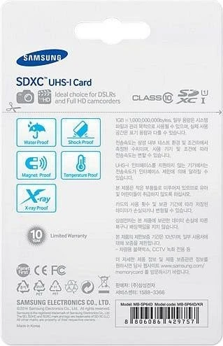 Samsung EVO R48 64GB, UHS-I, Class 10