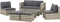 Juskys Salou Polyrattan Lounge-Set Vorschaubild