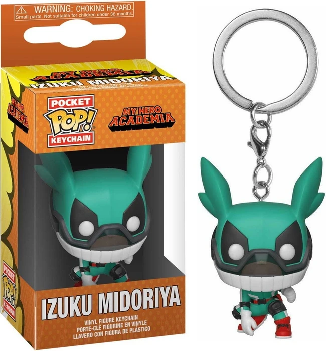 FunKo Pop! Animation - My Hero Academia - Izuku Midoriya in Helmet Schlüsselanhänger