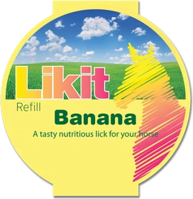 Likit Refill, Leckstein, Banane, 250g