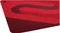 BenQ Zowie H-SR-SE ROUGE II eSports Gaming Mousepad, XL, 500x500mm, rot Vorschaubild