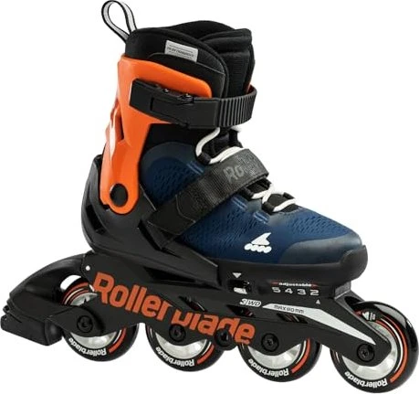 Rollerblade Microblade Inline-Skate midnight blue/orange