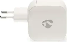 Nedis Netzladegerät 70 W GaN PD3.0 Schnellladefunktion 1x USB-A / 2x USB-C weiß