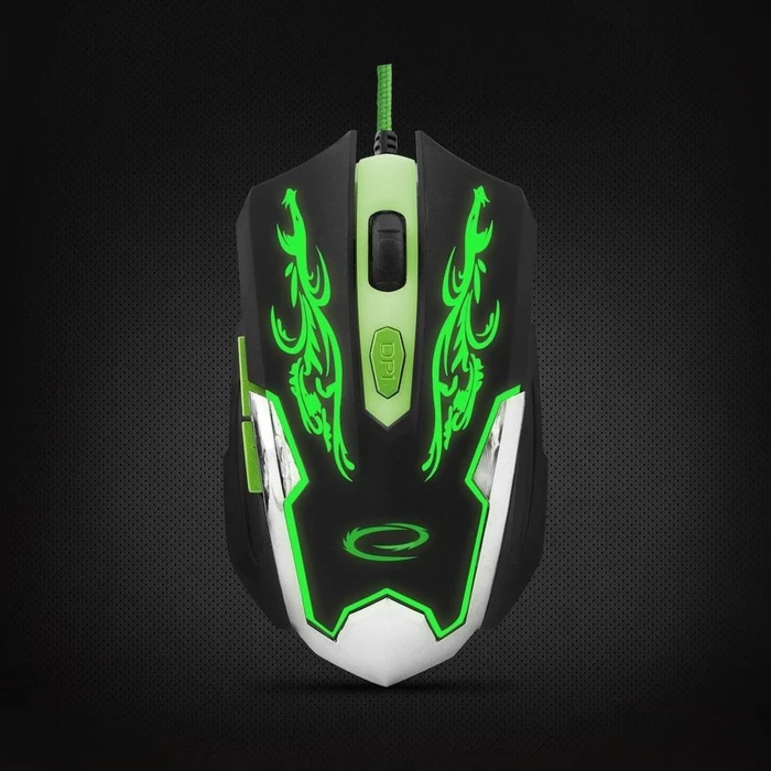 Esperanza Cyborg 6D grün, USB
