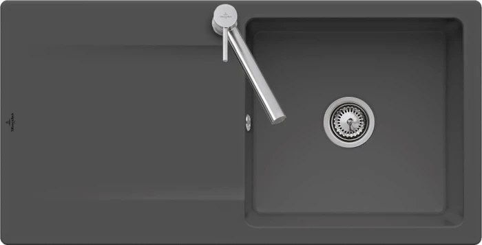Villeroy & Boch Siluet 60 Einbau Becken reversibel graphite