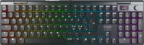 Cherry MX 10.1 Wireless, schwarz, MX LOW PROFILE 2.0 RED, USB/Bluetooth, ND (G8A-25100HJAPN-2)