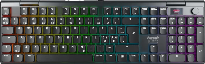 Cherry MX 10.1 Wireless, schwarz, MX LOW PROFILE 2.0 RED, USB/Bluetooth, ND