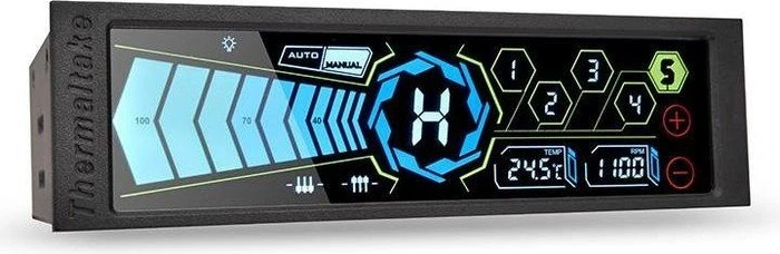 Thermaltake Commander FT, 5.25" Lüftersteuerung, 5-Kanal