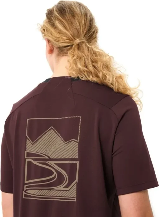 Vaude Loamer Mountainbike Funktionsshirt kurzarm dark oak (Damen)