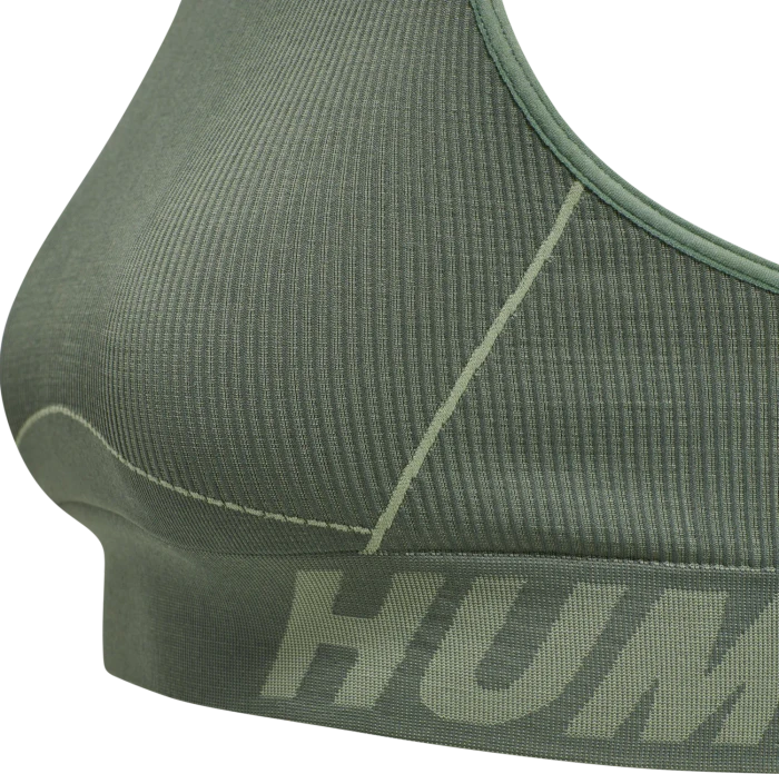 hummel Christel Sport-BH lily pad/laurel wreath melange (Damen)