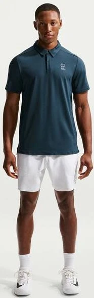 Nike Court Dri-FIT Advantage Hose kurz weiß (Herren)