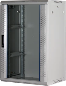 Rockstable 19" Wandschrank 18HE, Sicherheitsglastür, IP2X, weiß, 440mm tief