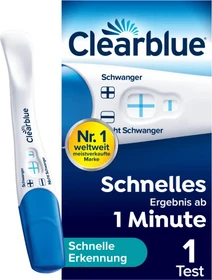 Clearblue Schnelle Erkennung Schwangerschaftstest, 1 Stück