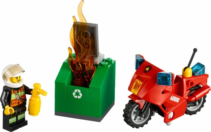 LEGO City Feuerwehr - Feuerwehr-Motorrad