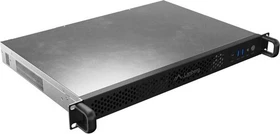 Lanberg Servergehäuse 300/100, schwarz/grau, 1HE, Flex-ATX