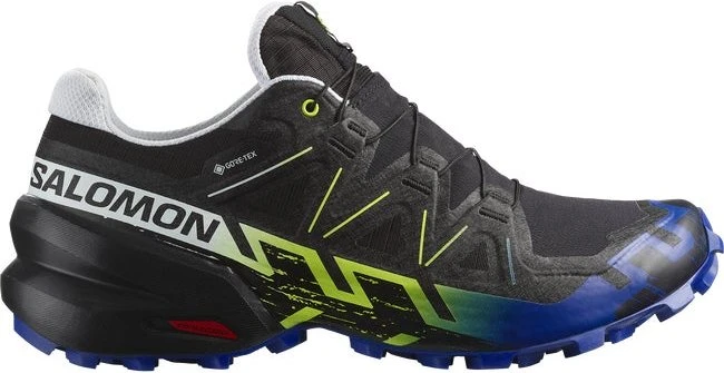Salomon Speedcross 6 Gore-Tex Fan Fire black/surf the web/safety yellow (Herren)