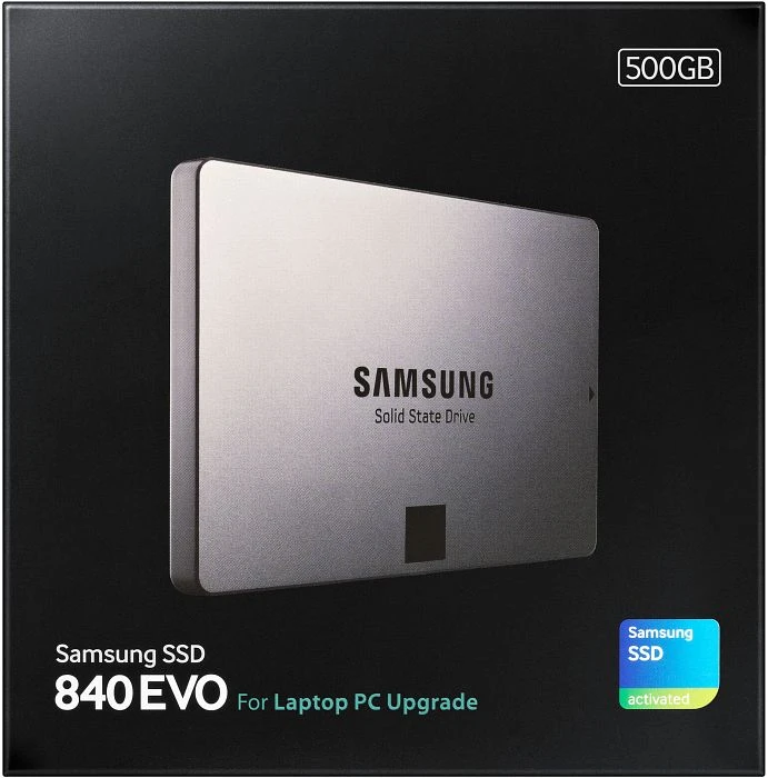 Samsung SSD 840 EVO - Laptop Upgrade Kit 500GB, 2.5" / SATA 6Gb/s