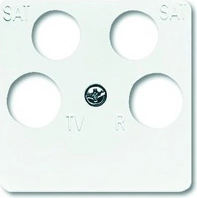 Busch-Jaeger Busch-balance SI Zentralscheibe 50x50mm, alpinweiß