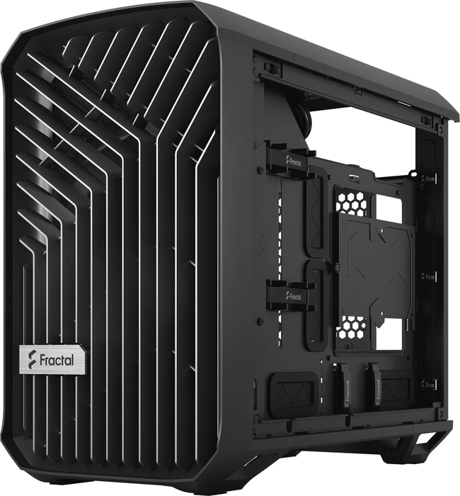 Fractal Design Torrent Nano Black TG Dark Tint, Glasfenster, Mini-ITX