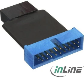 InLine USB 2.0 zu USB 3.0 Adapter, USB 2.0 Mainboard auf USB 3.0 intern