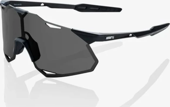 100% Hypercraft XS matte black/smoke lens